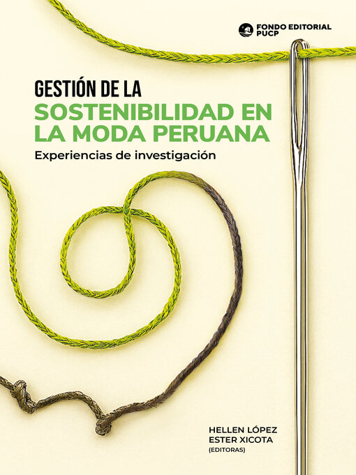 Cover image for Gestión de la sostenibilidad en la moda peruana